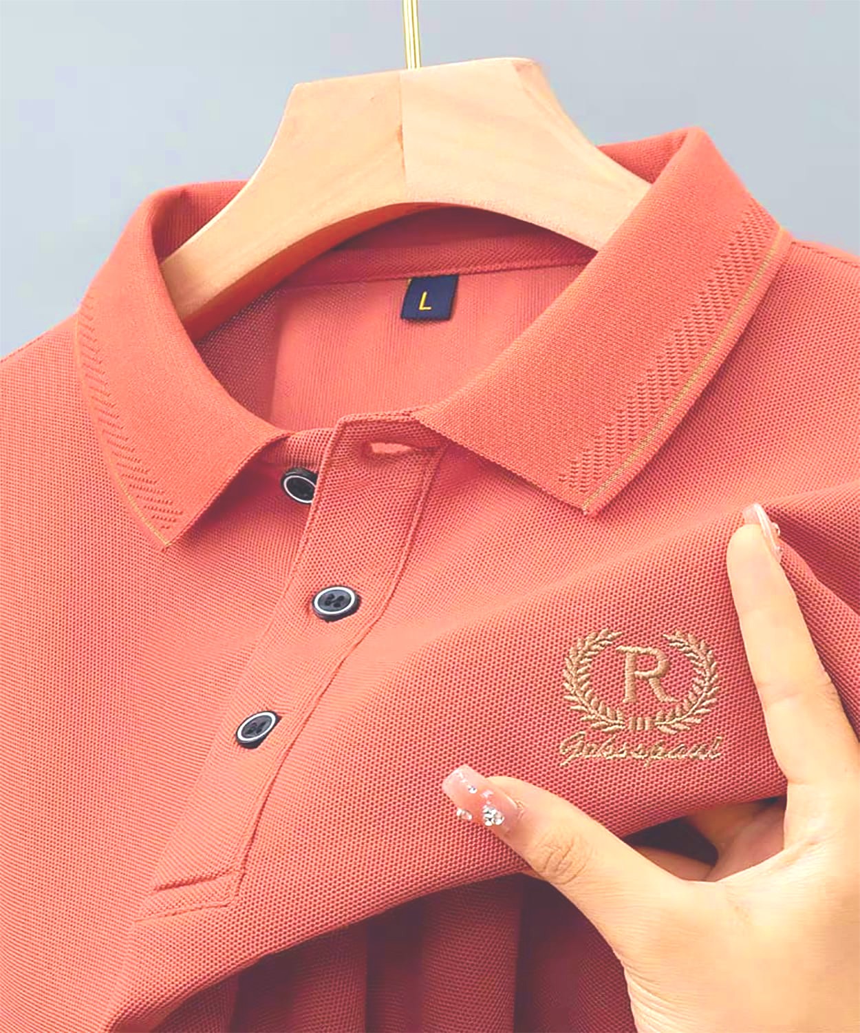 Super Premium PK Cotton Polo T-Shirt [R-Misty]